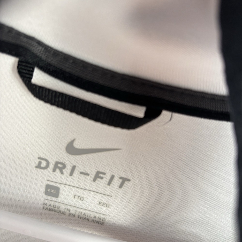 Nike Dri-FIT Showtime Full-Zip Basketball Hoodie Mens 2XL White Performance - Picture 4 of 11
